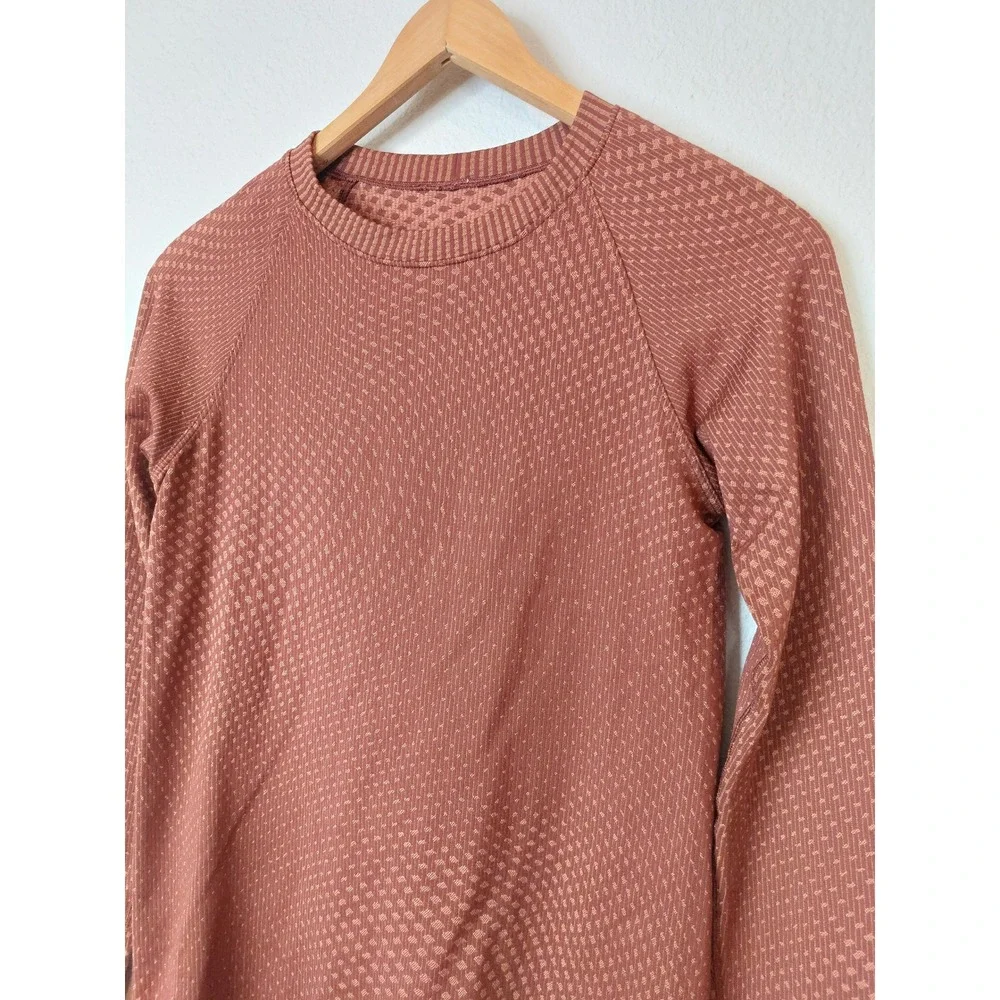 Lululemon Rest Less Pullover Long Sleeve Top Thumbholes Size 4-6